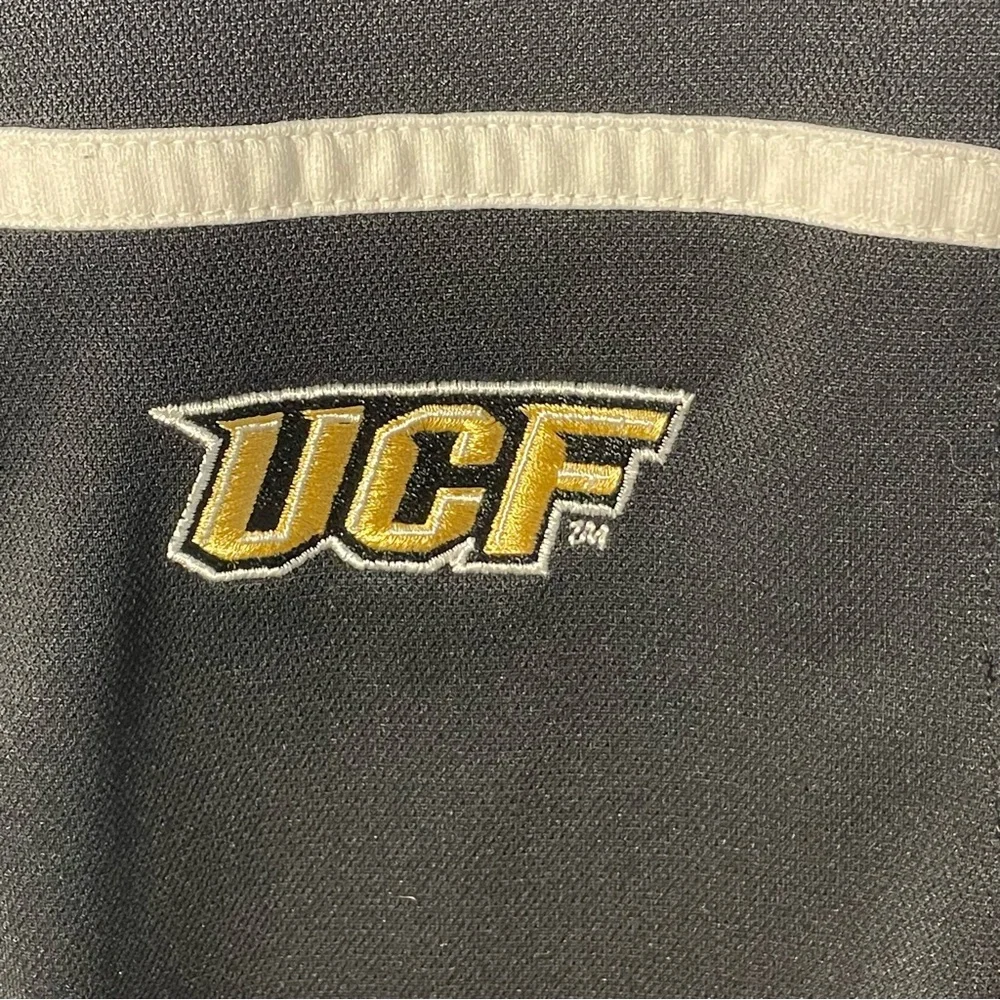 Nike Dri-Fit Men’s UCF Knights Navy Zip Front Track Style Jacket Sz XS